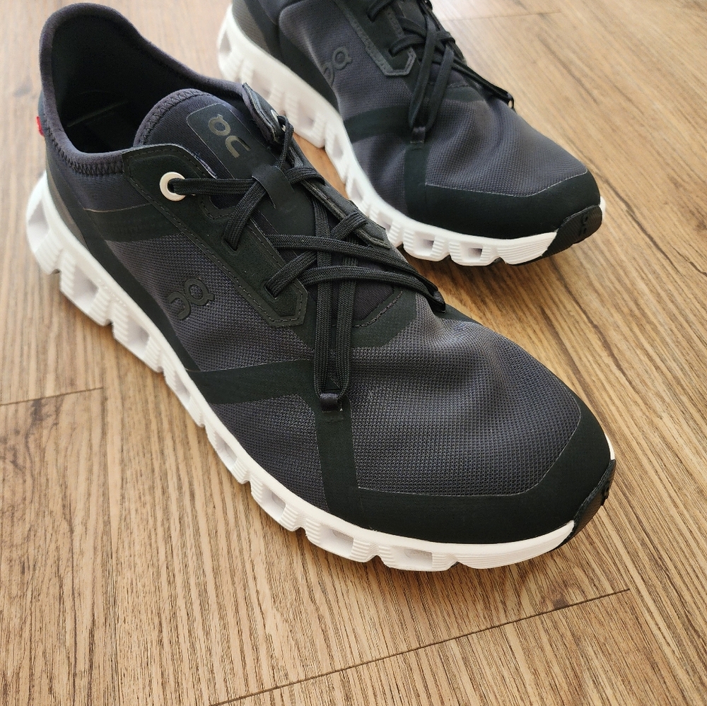 Size 10 New Women's ON Cloud X 3 AD Black/White - Picture 8 of 12